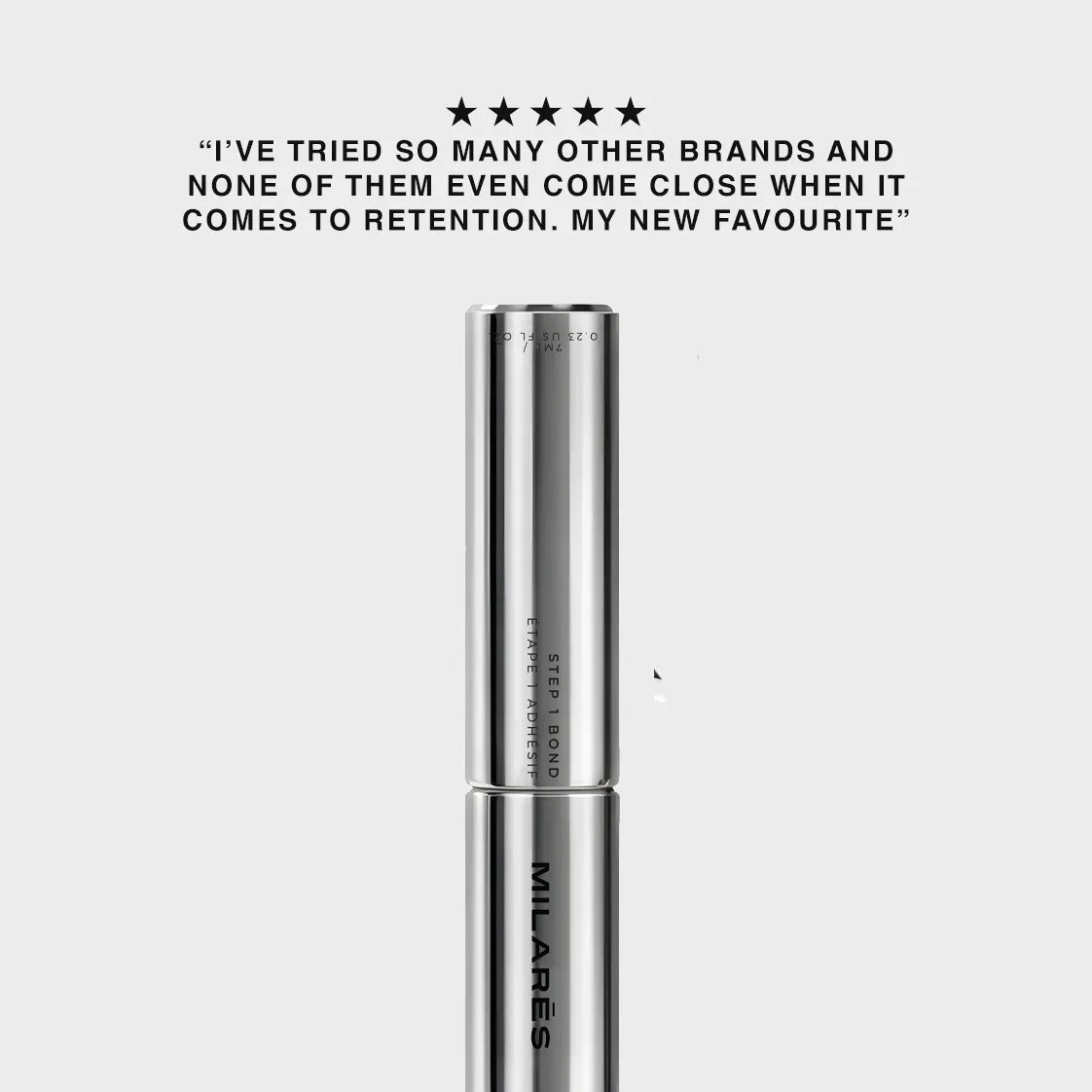 bond and seal for lash clusters